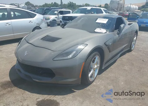 2015 Chevrolet Corvette Stingray z USA, uszkodzony, nr VIN 1G1YC2D7XF5116856